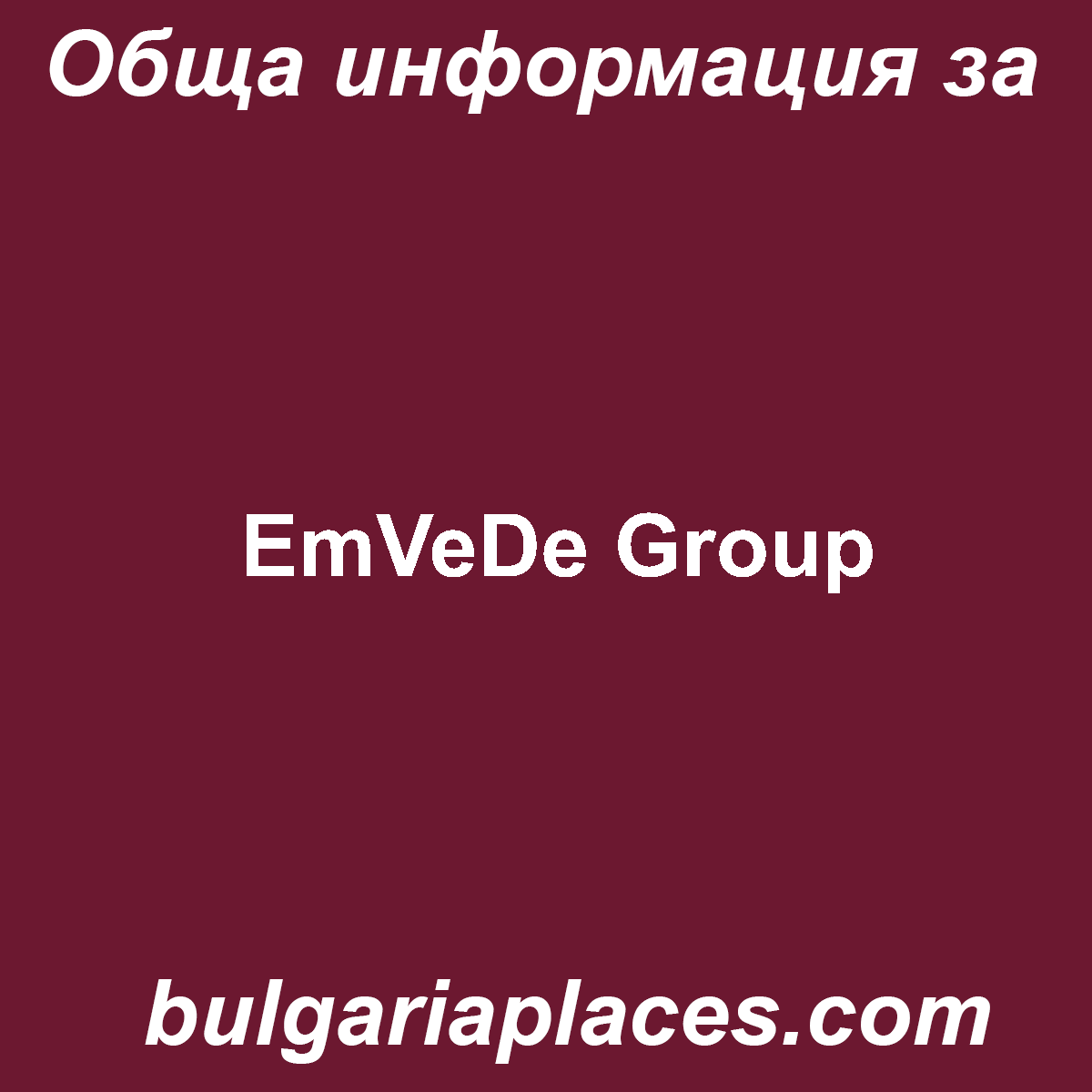 EmVeDe Group