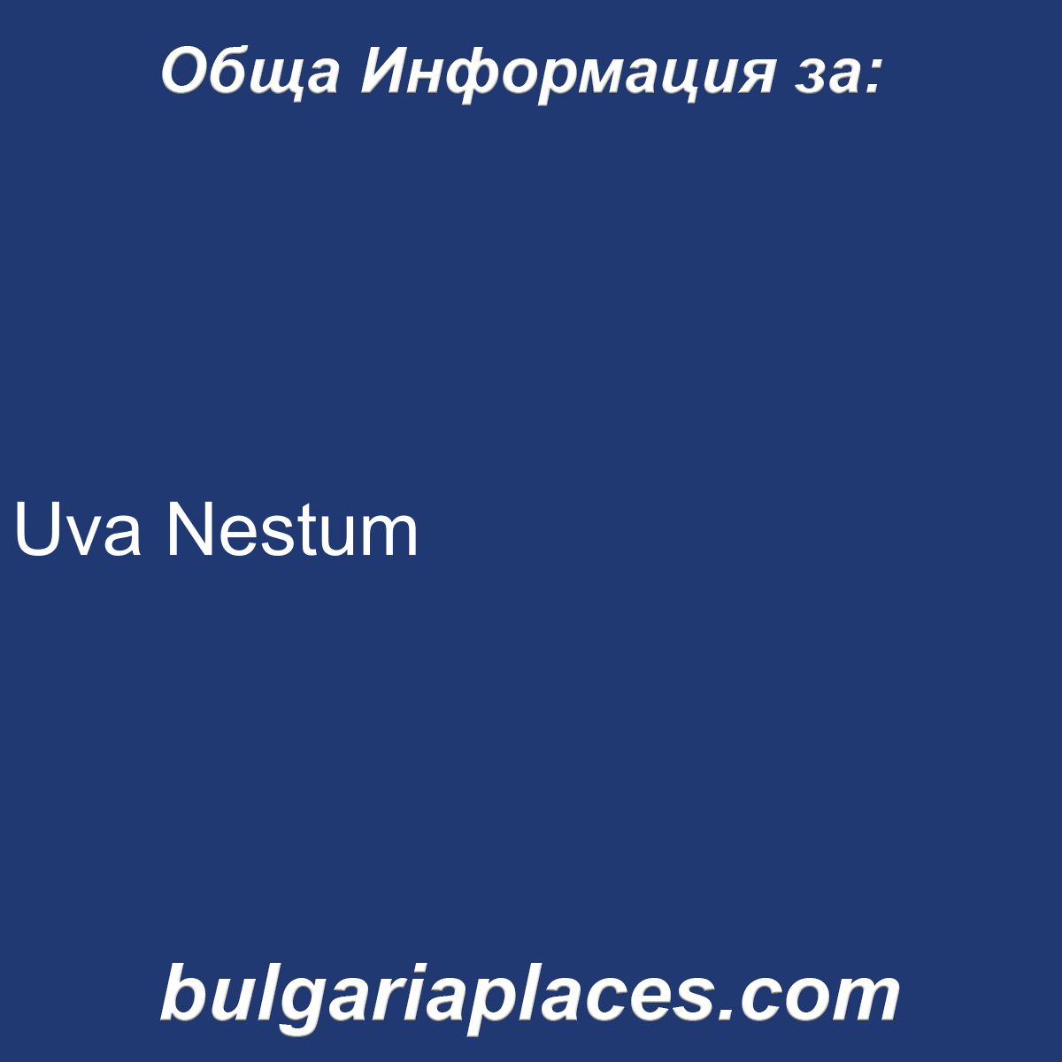 Uva Nestum