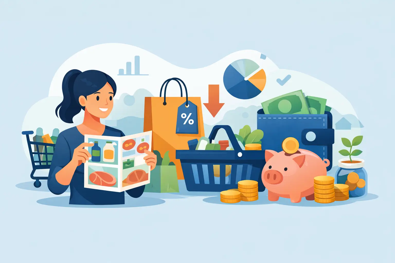 Магазини с седмични брошури: как да пестим