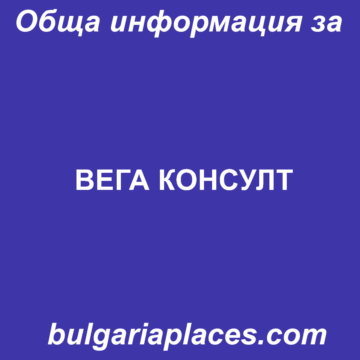 ВЕГА КОНСУЛТ