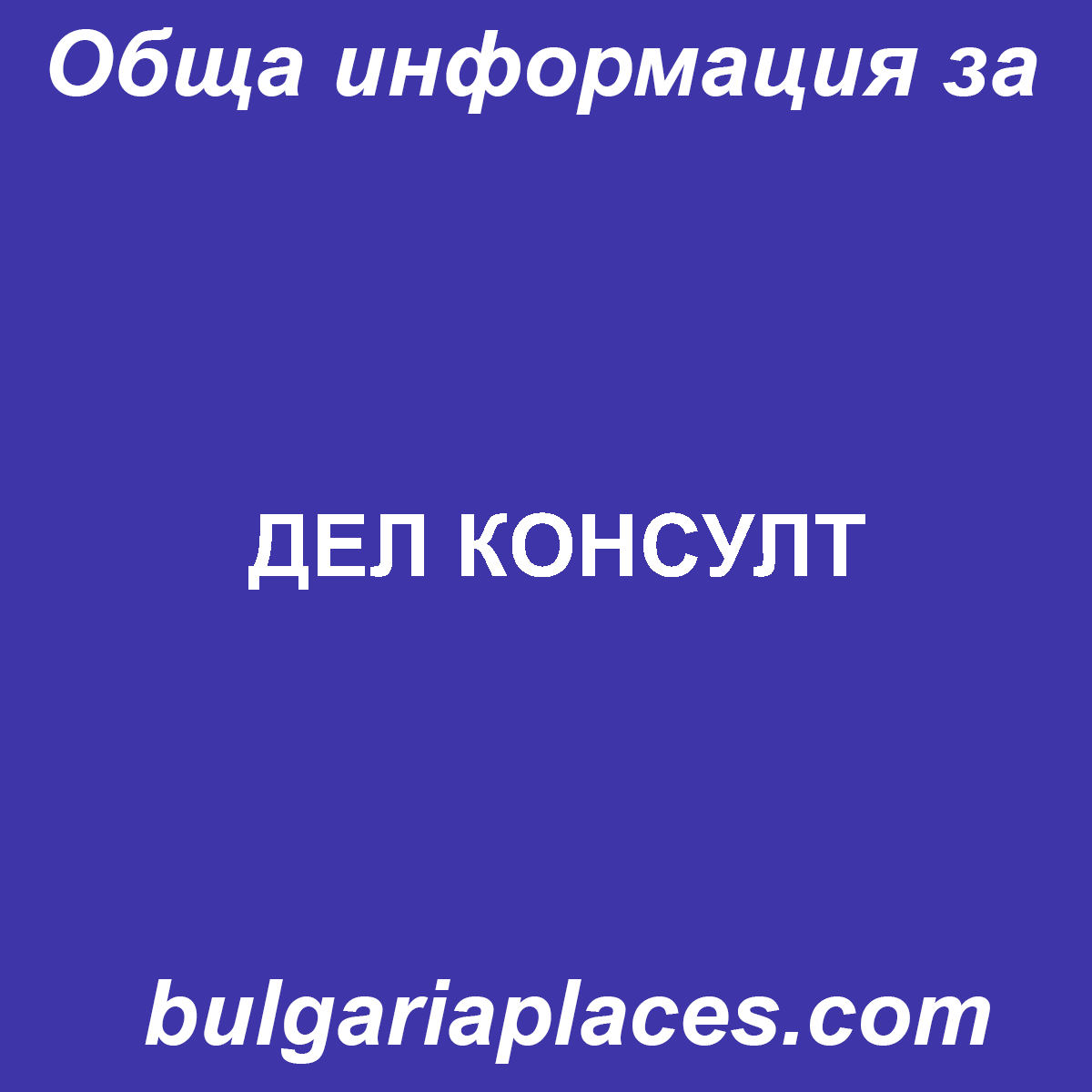 ДЕЛ КОНСУЛТ