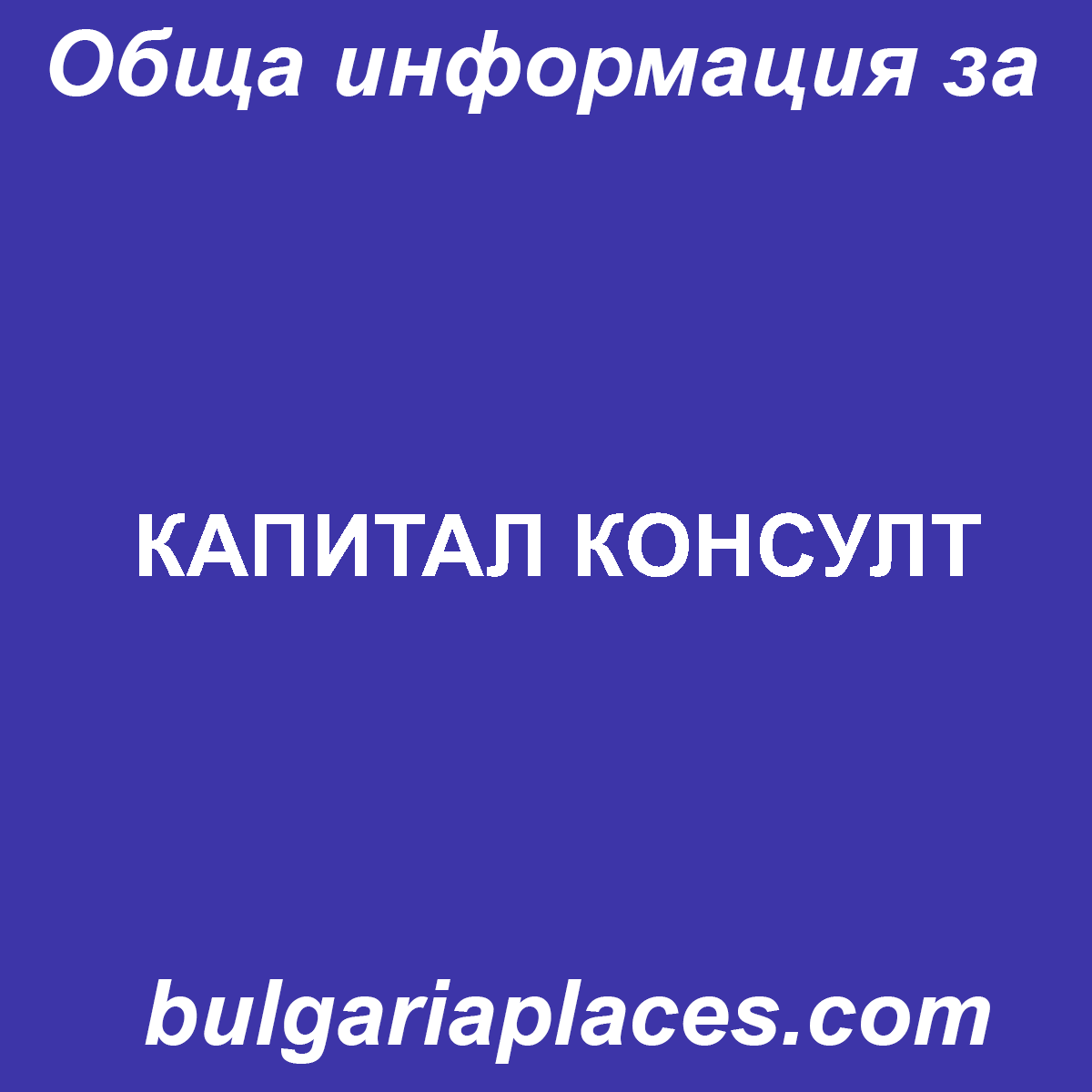 КАПИТАЛ КОНСУЛТ