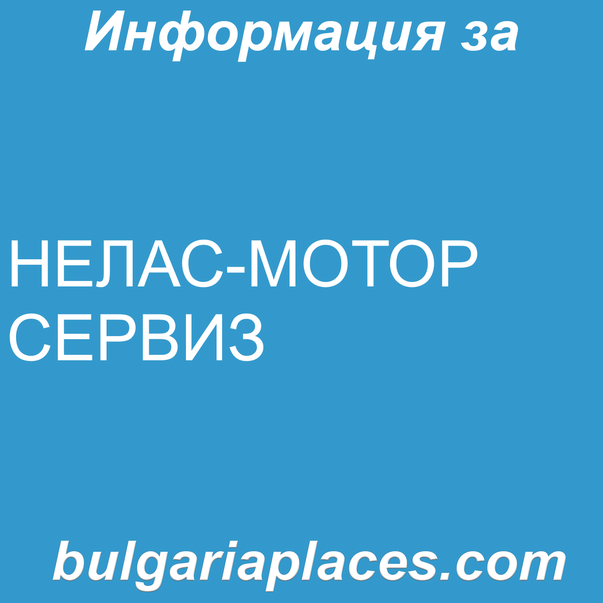 НЕЛАС-МОТОР СЕРВИЗ