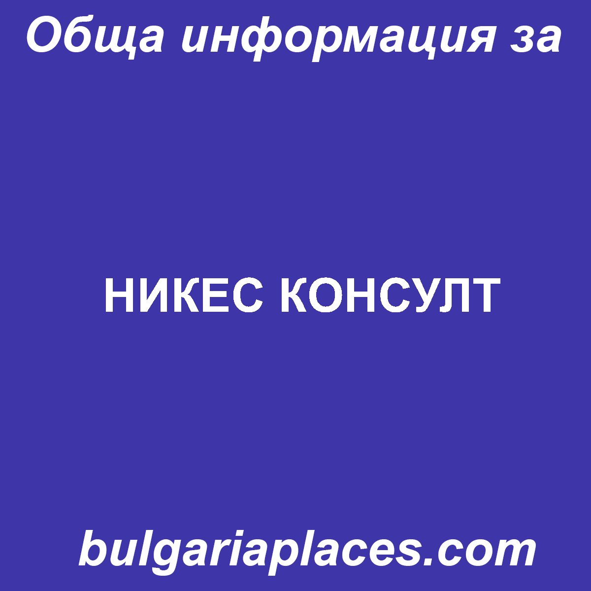 НИКЕС КОНСУЛТ