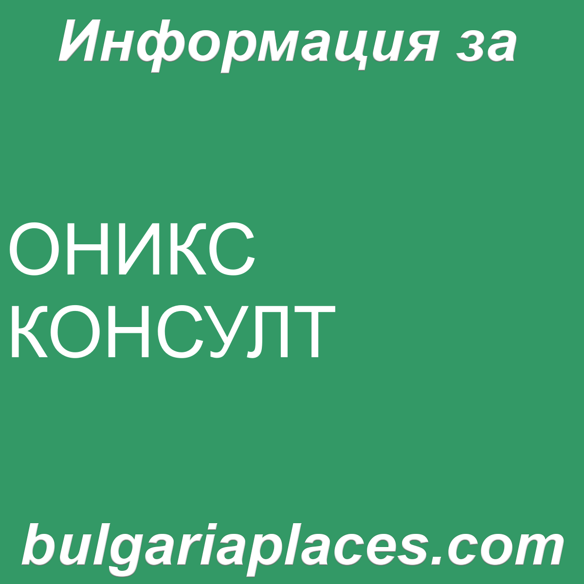 ОНИКС КОНСУЛТ
