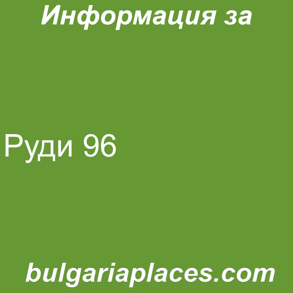 Руди 96