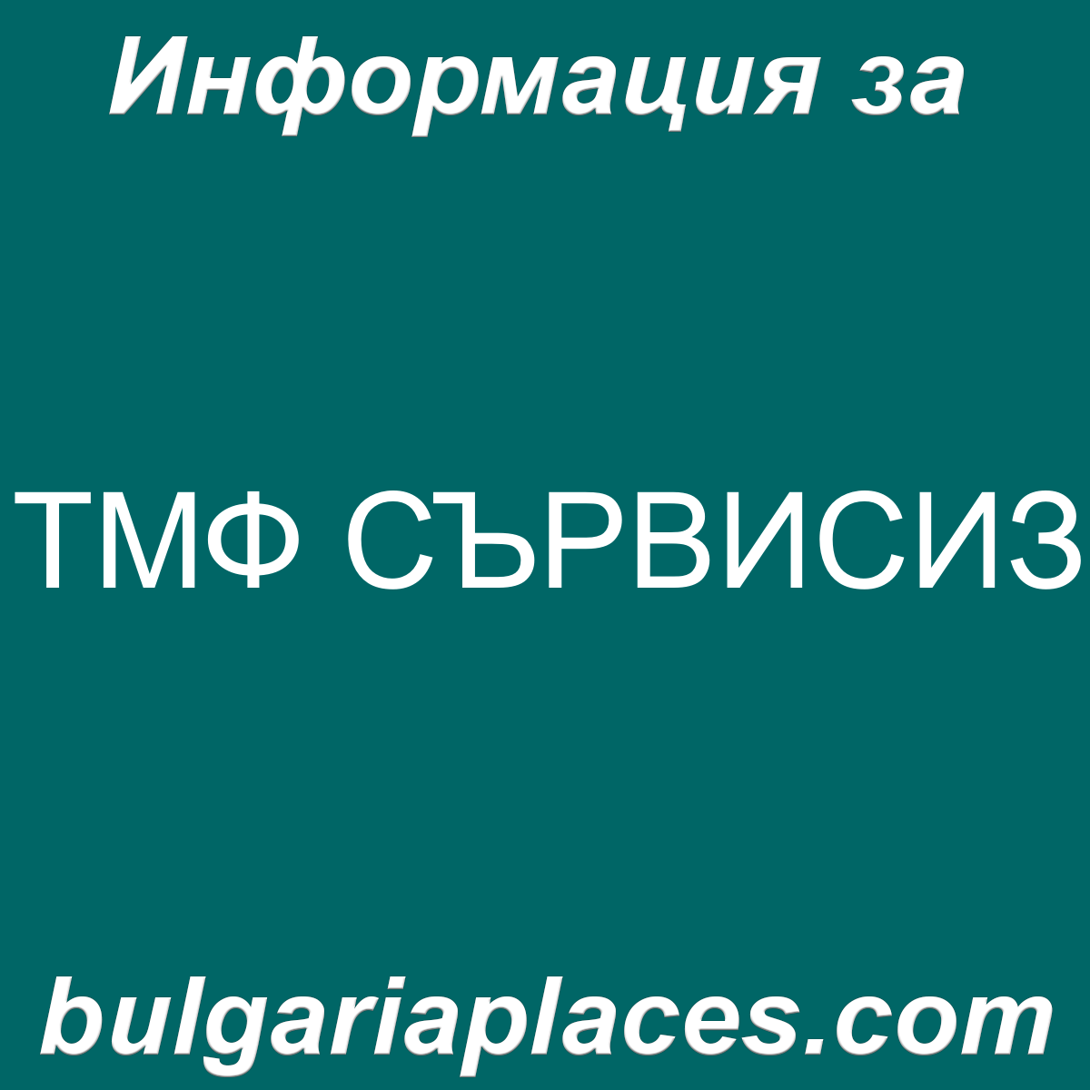 ТМФ СЪРВИСИЗ