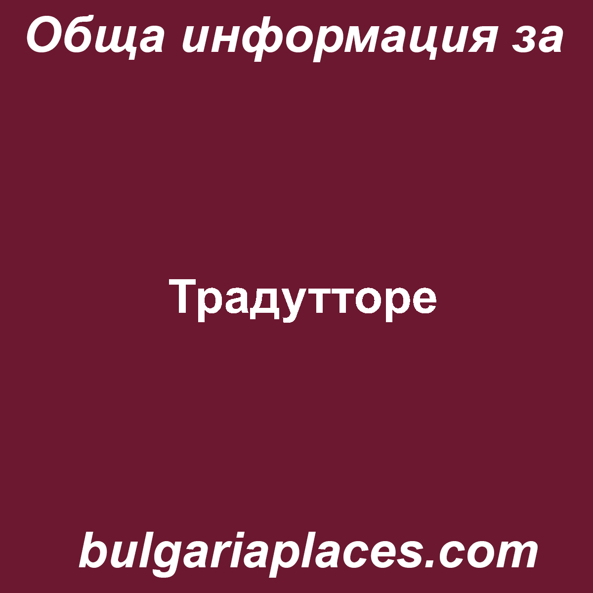 Традутторе