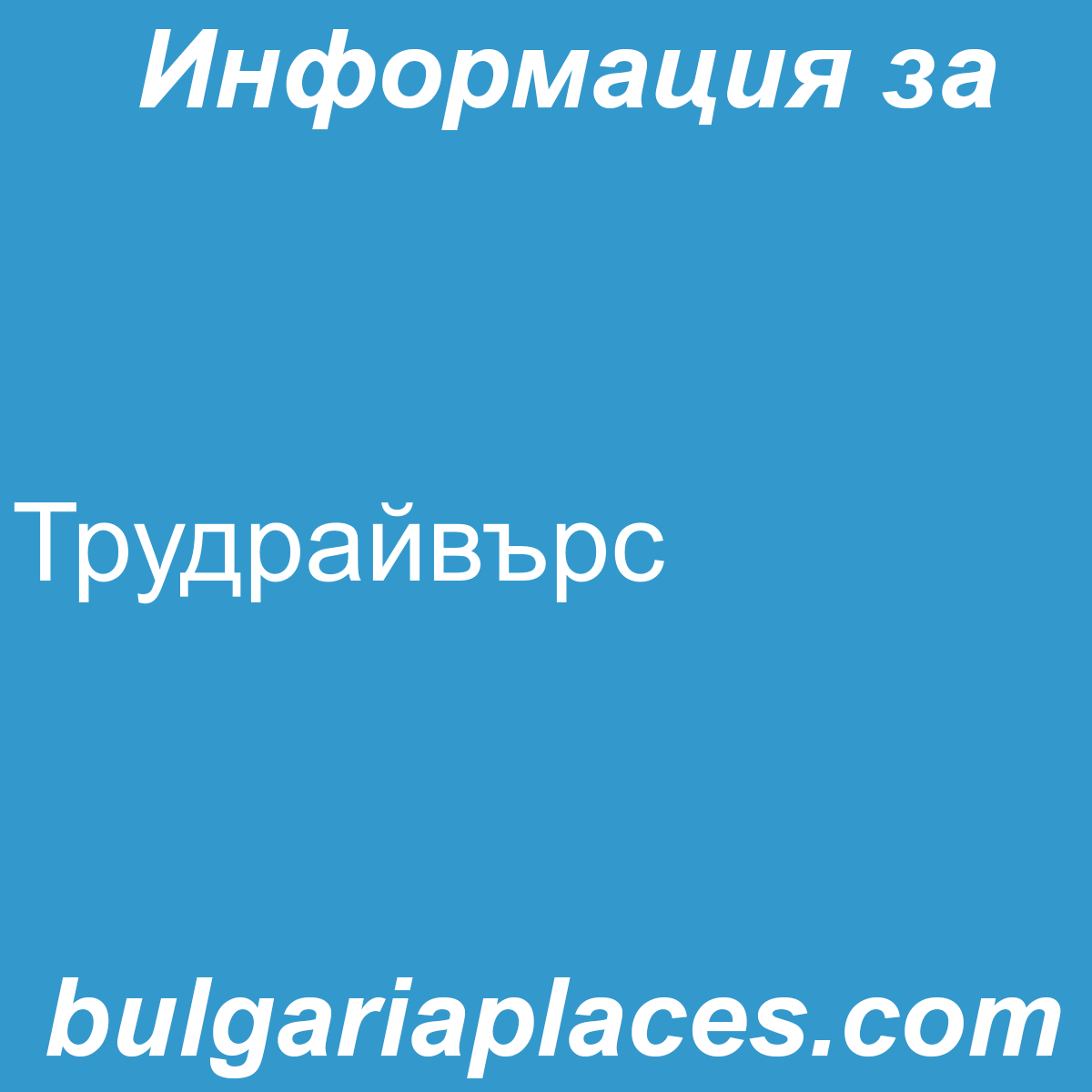 Трудрайвърс